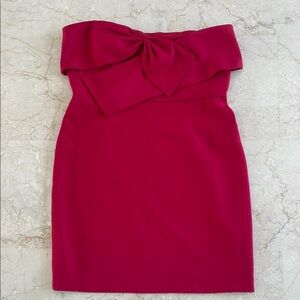 Sam Edelman Pink Strapless Sheath Dress